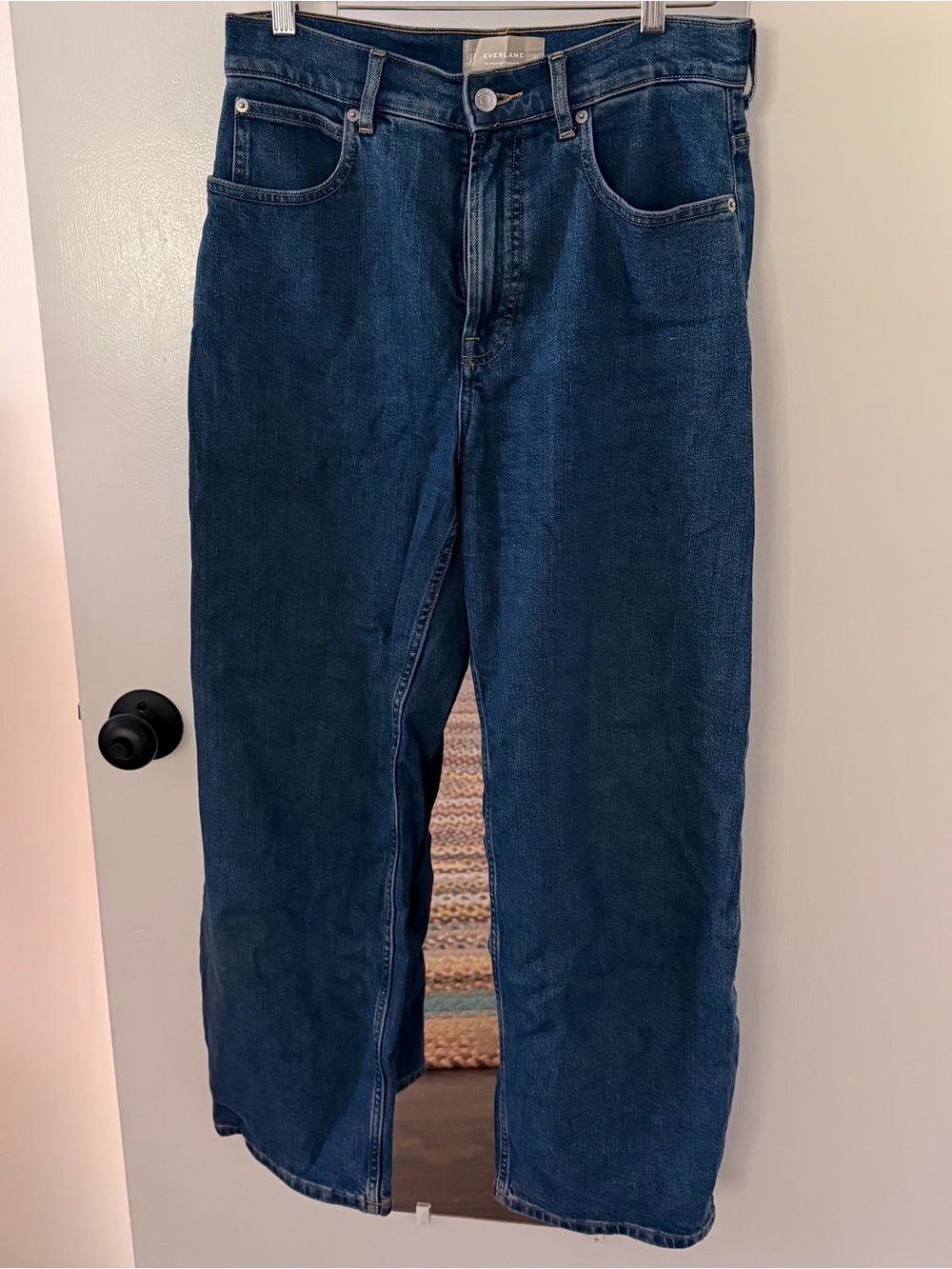 Everlane Way High Curve Jean in Ocean Size 28